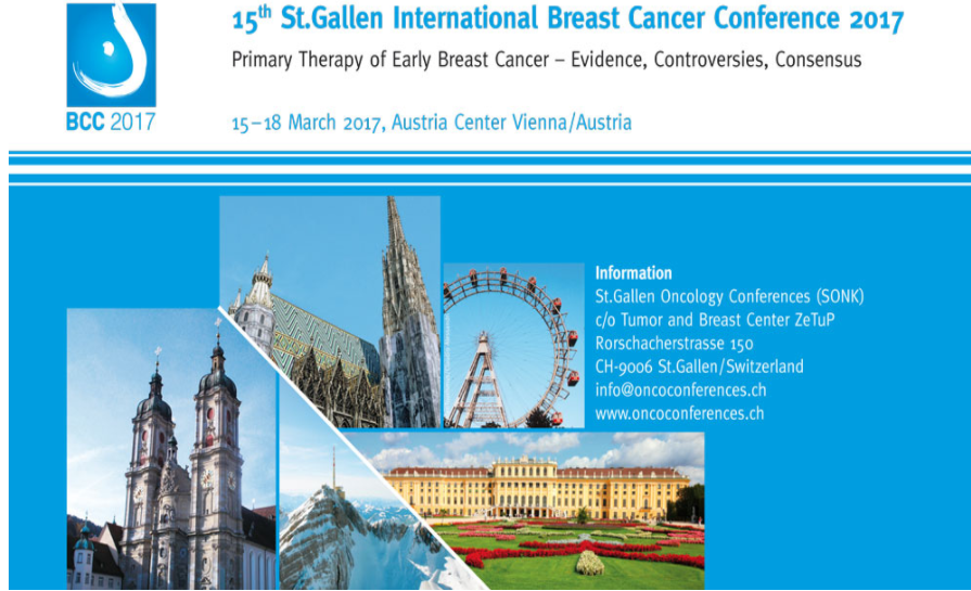 The 15th St Gallen Breast Cancer Symposium